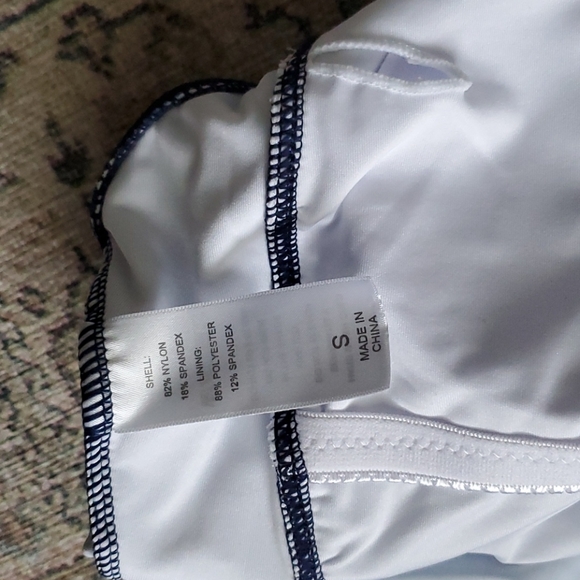 NEW Navy Polka Dot Halter Swimsuit - Picture 7 of 7